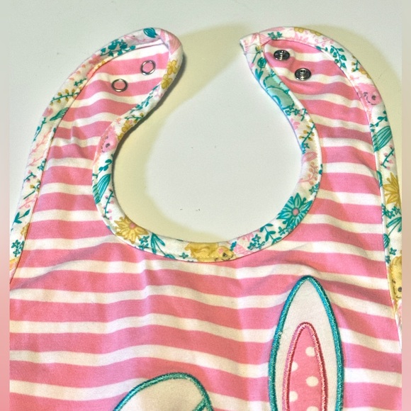 Rare Editions Easter Bunny Bib - Picture 3 of 6